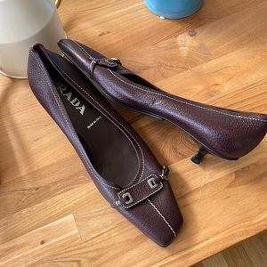 Vintage Prada Kitten Heels